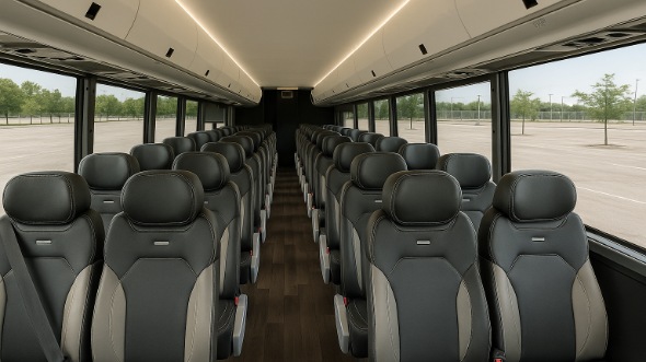 lombard 20 passenger minibus inside