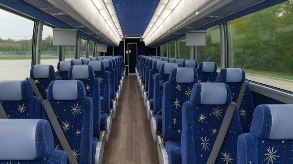 lombard 50 passenger charter bus rental