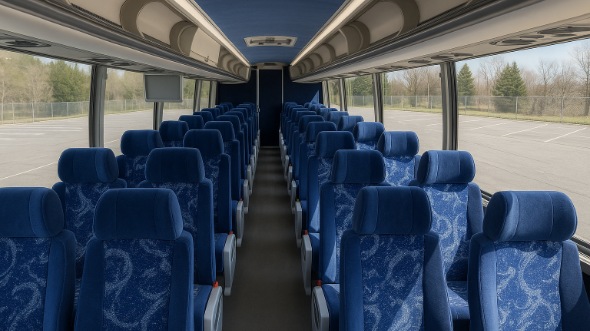 lombard 56 passenger charter bus rental